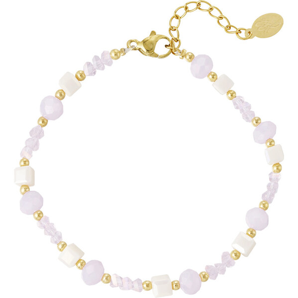 Dámsky náramok z chirurgickej ocele CRYSTA 65582077