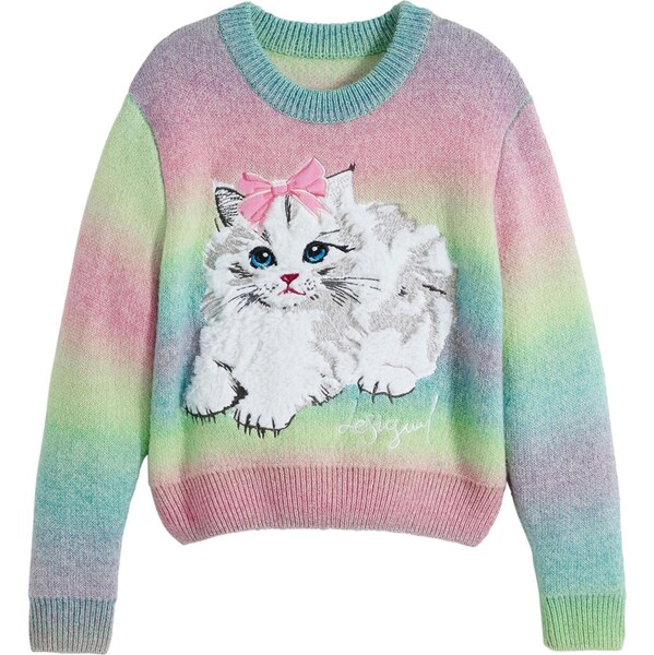 Desigual Sveter zmiešané farby 65660517