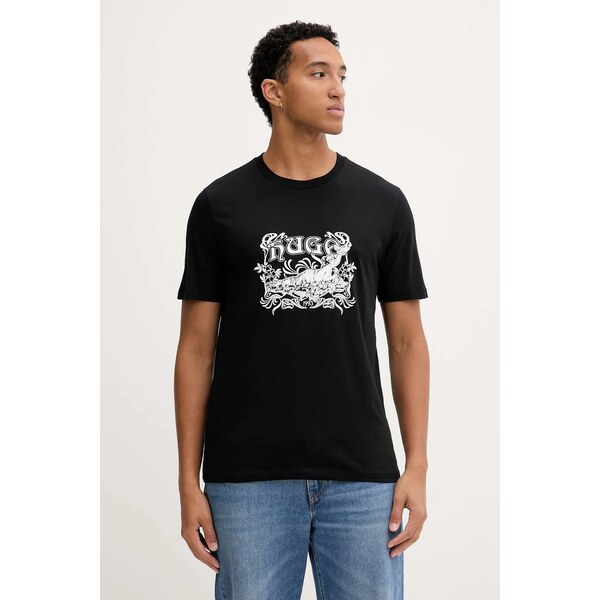 Bavlnené tričko HUGO Diwom 65585121