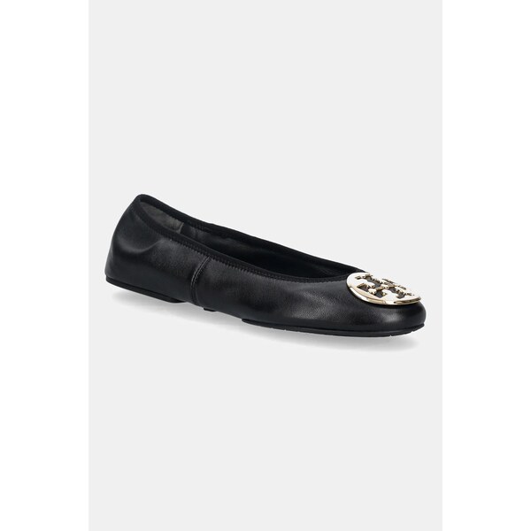 Kožené balerínky Tory Burch Reva Travel Ballet 65593847