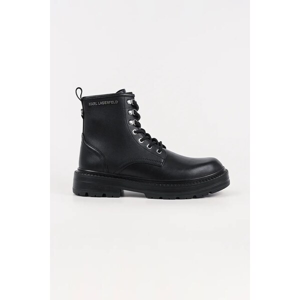 Kožené poltopánky Karl Lagerfeld MILES 65593877