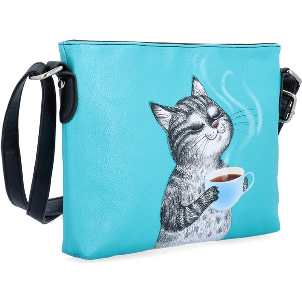 Kabelka zo syntetickej kože crossbody Indee multicolor 9306 03 C 65587881