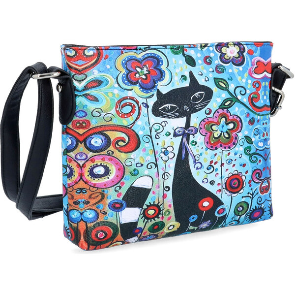 Kabelka zo syntetickej kože crossbody Indee multicolor 9306 05 C 65587879