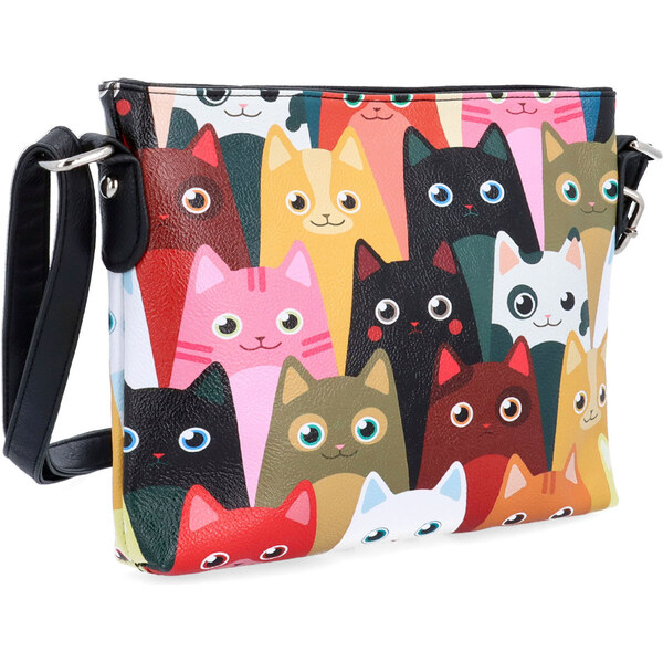 Kabelka zo syntetickej kože crossbody Indee multicolor 9306 02 C 65587882