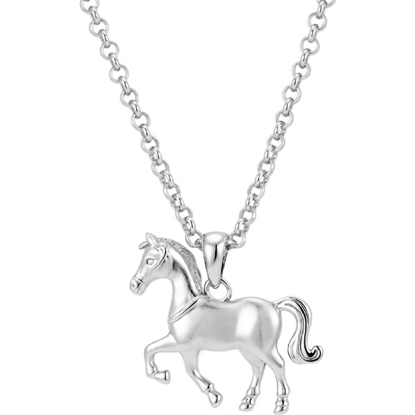 Olivie Strieborný náhrdelník KÔŇ 9645 65588501