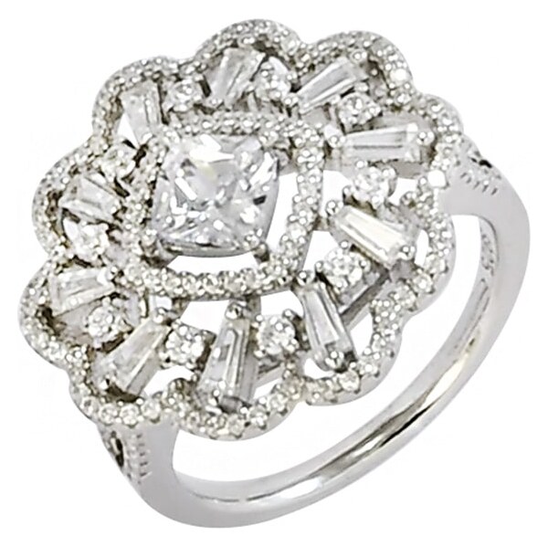 Strieborný prsteň Glare 1057 65588782