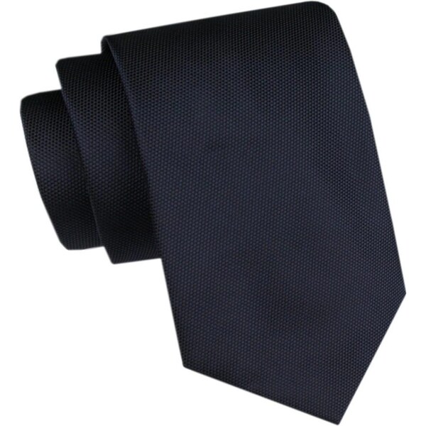 Elegantná tmavomodrá pánska kravata 65611131