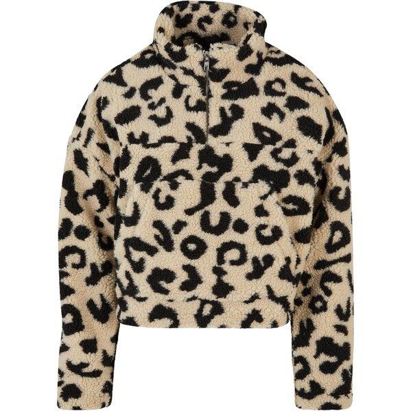 Urban Classics Mikina svetlobéžová / čierna 36692301