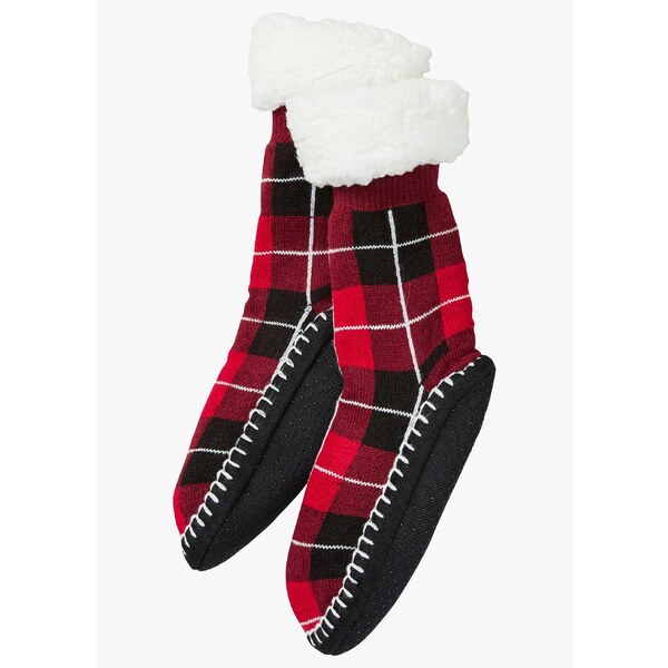 bonprix Mäkké ponožky s protišmykovou podrážkou a kožušinovou 46551873