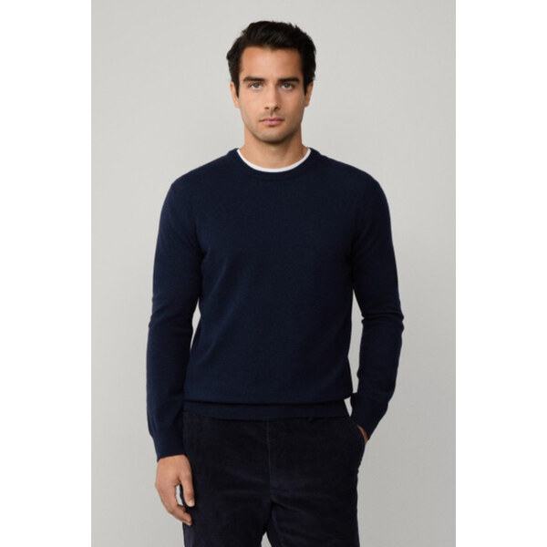 SVETER HACKETT LONDON MERINO CASH MIX CREW 65592965