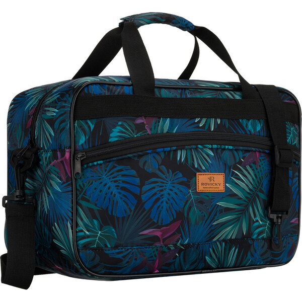 Cestovná taška do lietadla s USB portom a popruhom ROVICKY 65593547