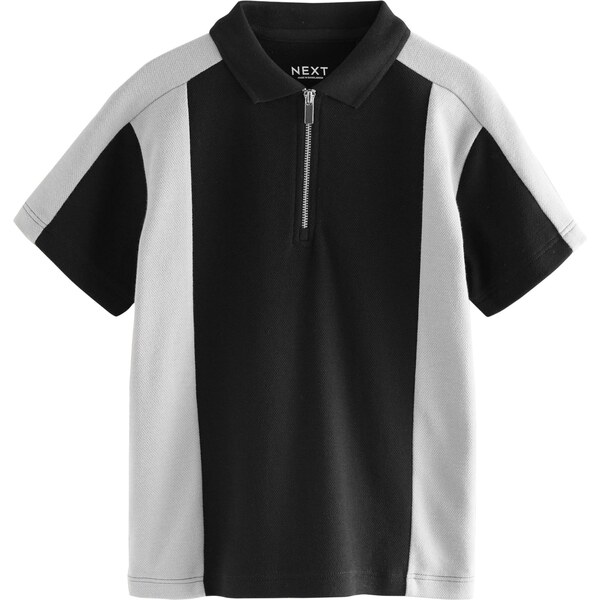 Next Tričko svetlosivá / čierna 65891701