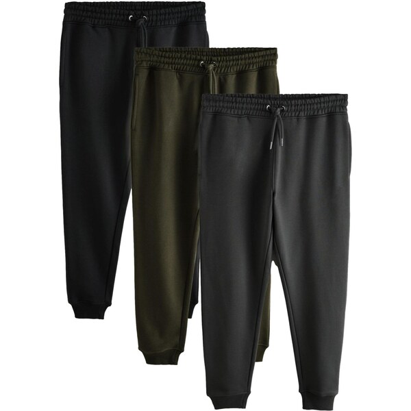 Next Nohavice antracitová / tmavozelená / čierna 65663406