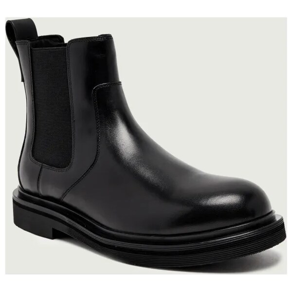 Karl Lagerfeld Kožené jazdecké topánky KINGSTON 65588138