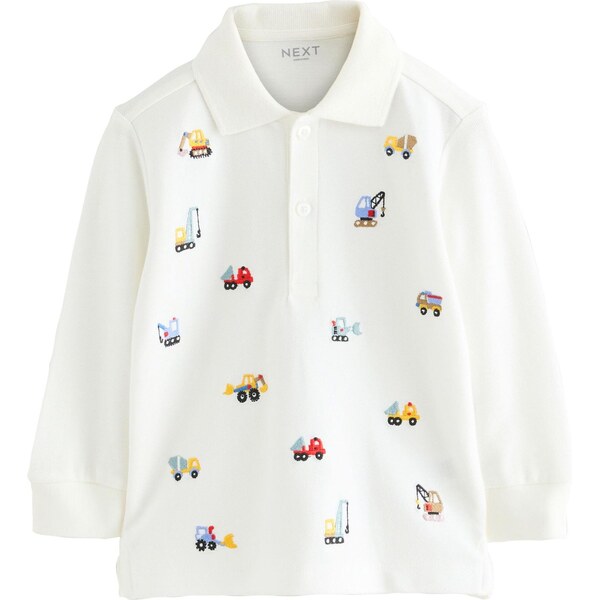 Next Tričko pastelovo modrá / žltá / červená / biela 65893094