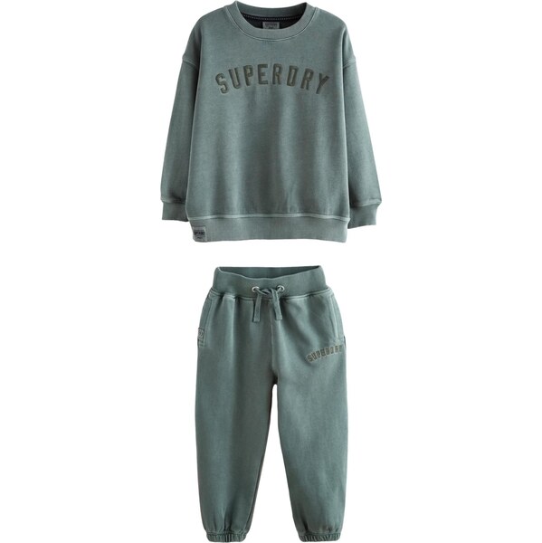 Superdry Joggingová súprava nefritová / jedľová 65893280