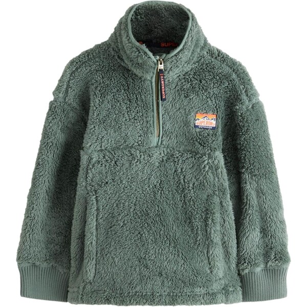 Superdry Sveter námornícka modrá / jedľová / oranžová / biela 65893262