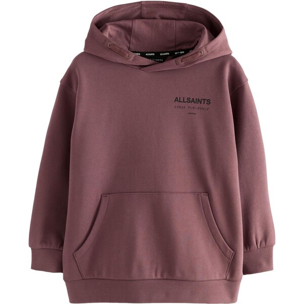 smALLSAINTS Mikina Underground gaštanová / čierna 65595362