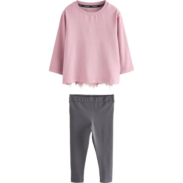 smALLSAINTS Set antracitová / staroružová / biela 65665005