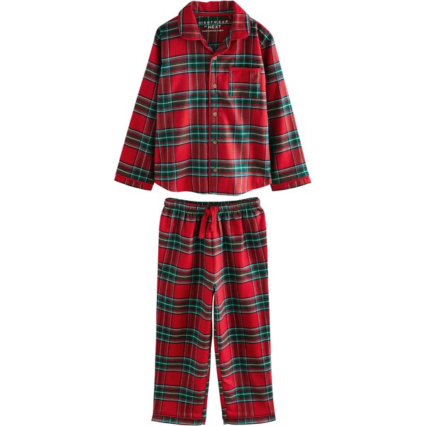 Next Pyžamo Xmas zelená / červená / biela 65893324