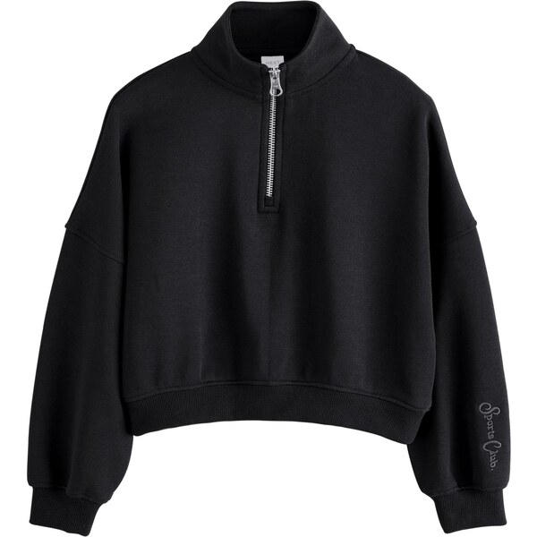 Next Mikina čierna 65890906