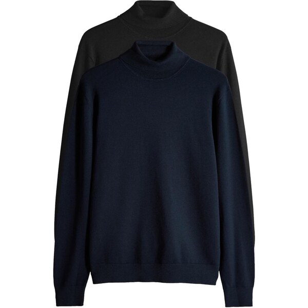 The Set Sveter námornícka modrá / čierna 65663384