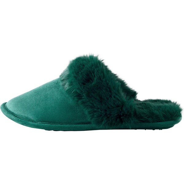 Next Papuče tmavozelená 65663625