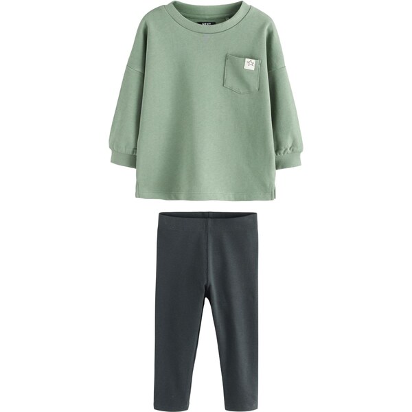 Next Set jedľová / pastelovo zelená 65664622