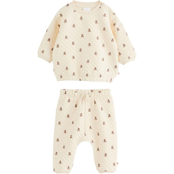 Next Set hnedá / svetložltá 65893558