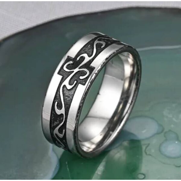 Oceľový prsteň Glare 293 - 51 65596255