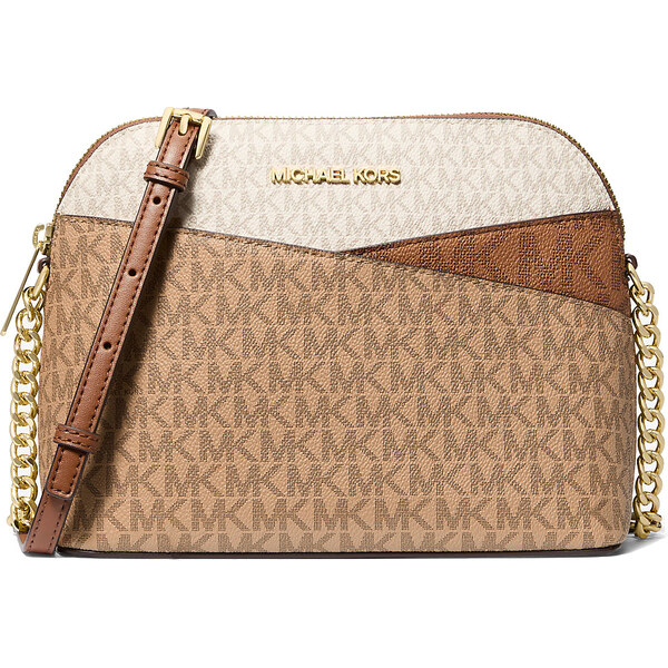 Michael Kors Kabelka Jet Set Travel Medium Color Block Signature Logo 65435547