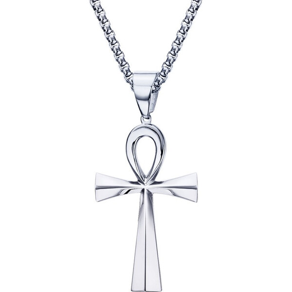 Impress Jewelry Prívesok z chirurgickej ocele Anch kríž života 65221790