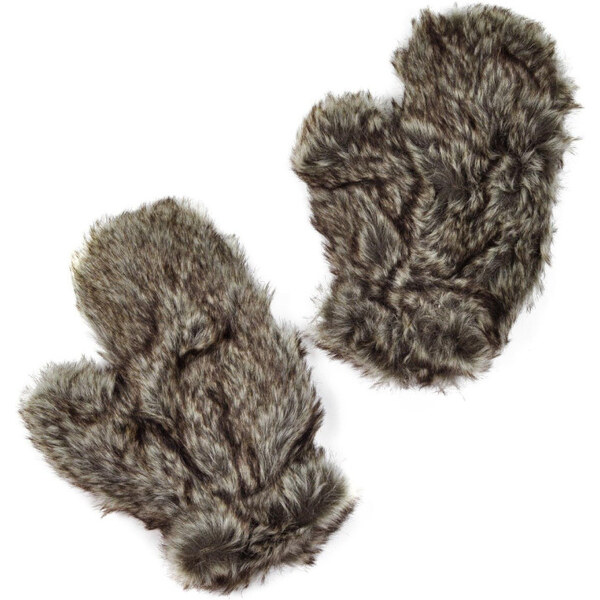 ArtOfPolo dámske chlpaté rukavice Nuuk Šedé 65223984