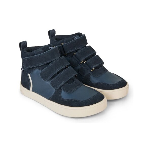 Bundgaard Nero detské barefoot členkové topánky BG303324-5185 / Navy 65685001