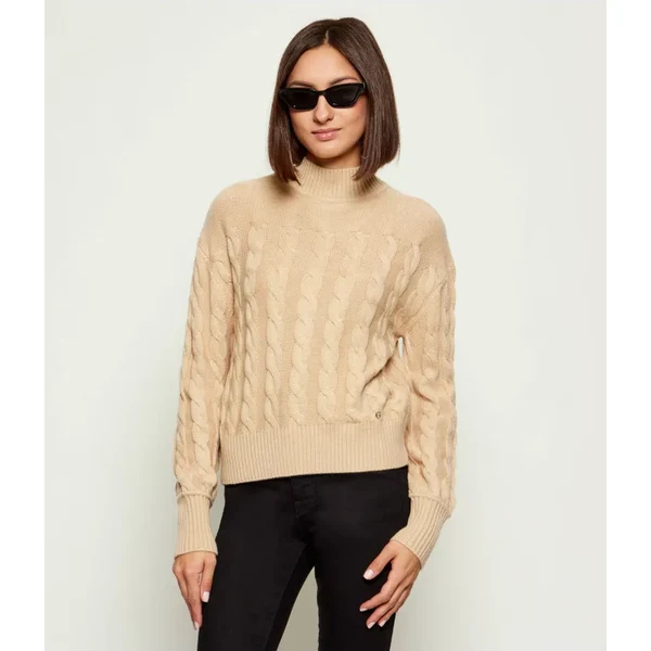 GUESS Polorolák ELSA | regular fit | s prímesou vlny 65786427