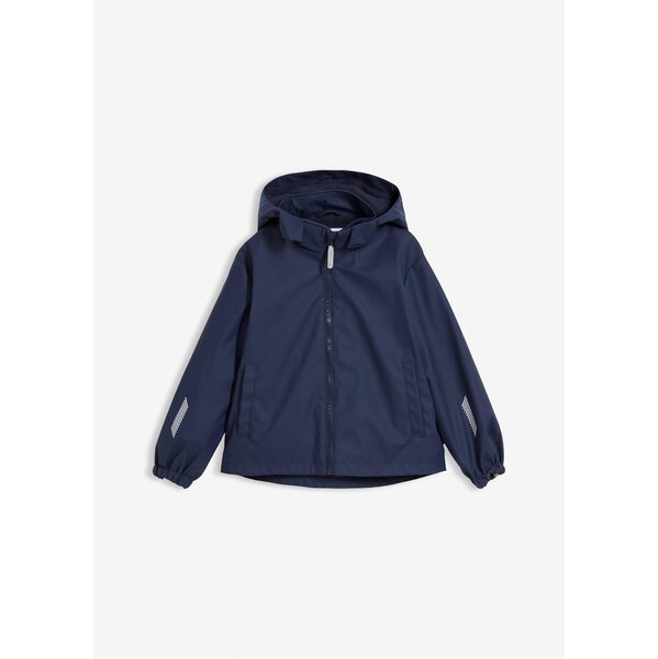 bonprix Pršiplášť, termo, nepremokavý, s kapucňou, farba modrá 65600757