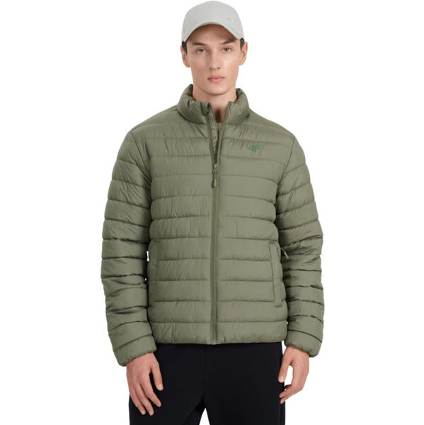Pánska páperová bunda 4F M597 khaki 4FWAW25TDJAM597 43S pánska 66086535