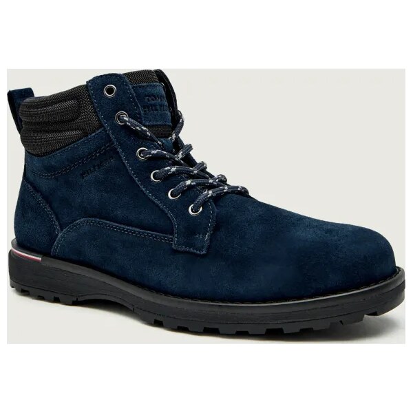 Tommy Hilfiger Vysoké topánky CORPORATE | semiš 65596130