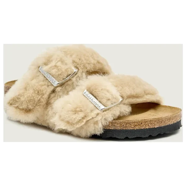 Birkenstock Kožené domáca obuv Arizona Shearling | s prímesou vlny 66154162