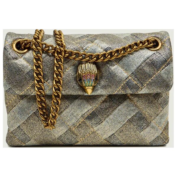 Kurt Geiger Džínsová kabelka na rameno 690-MINI KENSINGTON SOFT 65601561