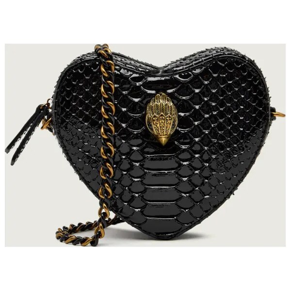 Kurt Geiger Kožená crossbody kabelka 690-KENSINGTON HEART 65601557