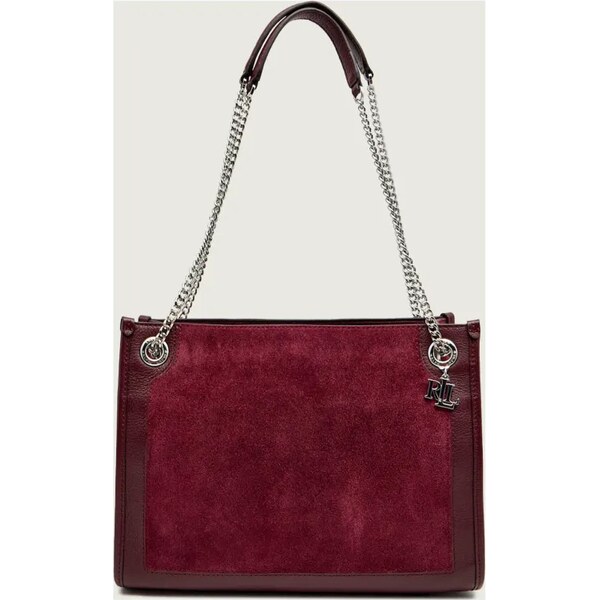 LAUREN RALPH LAUREN Kabelka na rameno Bradley | semiš 65596192