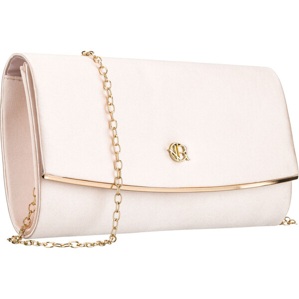 Dámska béžová listová kabelka na retiazke ROVICKY 65606761