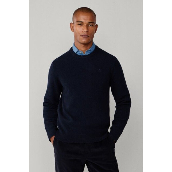 SVETER HACKETT LONDON LAMBSWOOL CREW 65606973