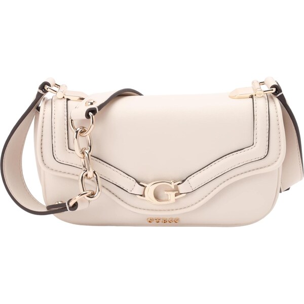 GUESS Taška cez rameno DEA CROSSBODY FLAP šedobiela 65608995
