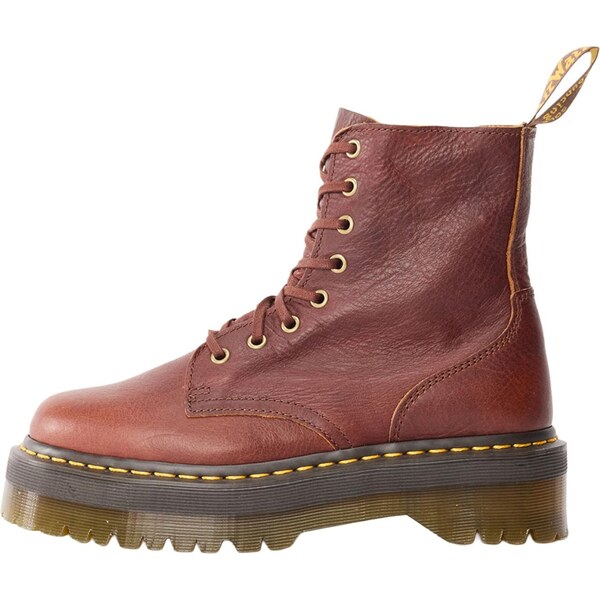 Dr. Martens Šnurovacie členkové čižmy Jadon hnedá 65609053