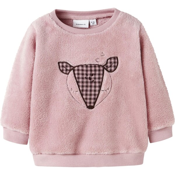 NAME IT Mikina NBFOLPA orgovánová / čierna 65609133