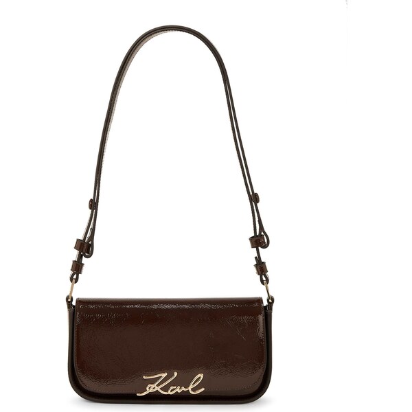 Karl Lagerfeld Taška cez rameno hnedá / zlatá 65608752