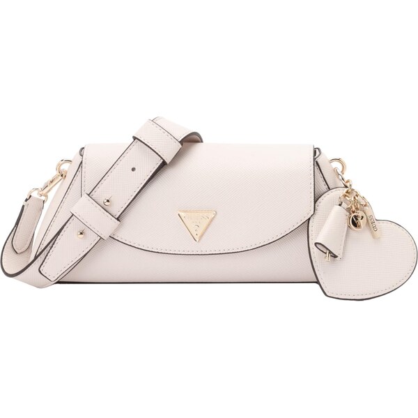 GUESS Kabelka na rameno BOLENA FLAP SHOULDER BAG kamenná 65609174