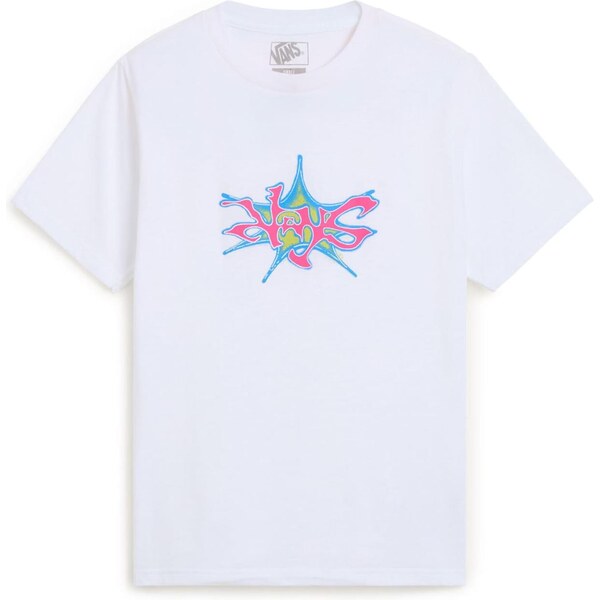 VANS Tričko Machinlma azúrová / horčicová / ružová / biela 65662391